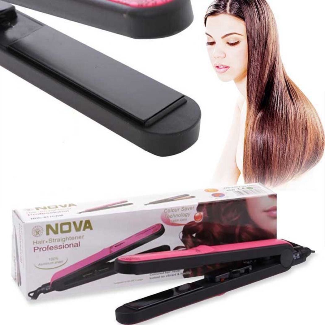 Nova Professional Hair Straightener NHC-817CRM